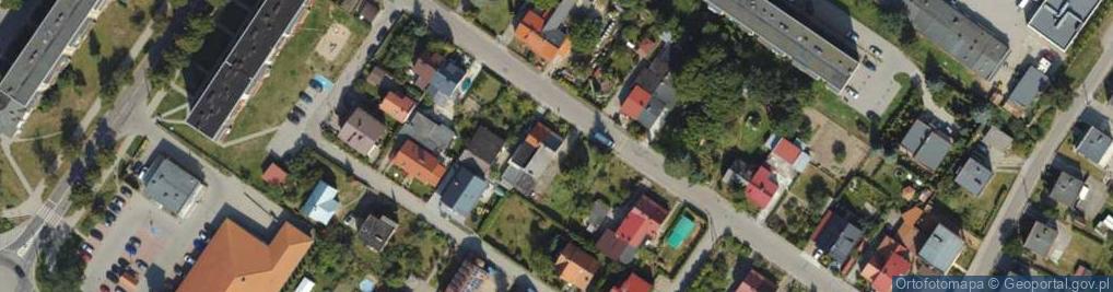 Zdjęcie satelitarne Asnyka Adama ul.