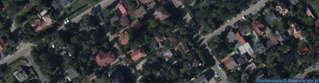 Zdjęcie satelitarne Asnyka Adama ul.