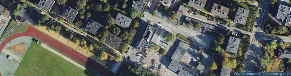 Zdjęcie satelitarne Astrów ul.