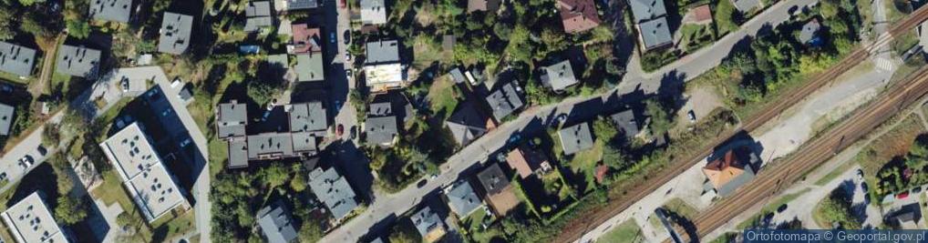 Zdjęcie satelitarne Asnyka Adama ul.