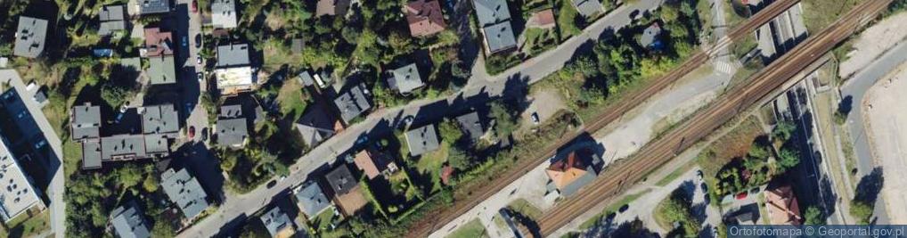 Zdjęcie satelitarne Asnyka Adama ul.