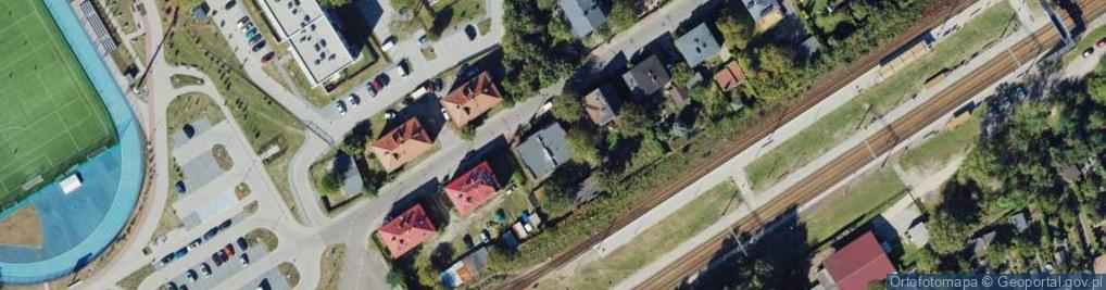 Zdjęcie satelitarne Asnyka Adama ul.