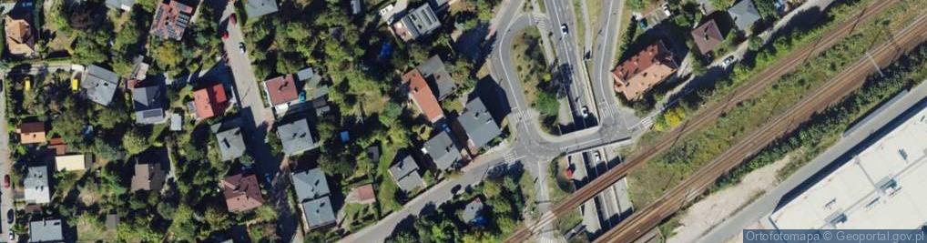 Zdjęcie satelitarne Asnyka Adama ul.