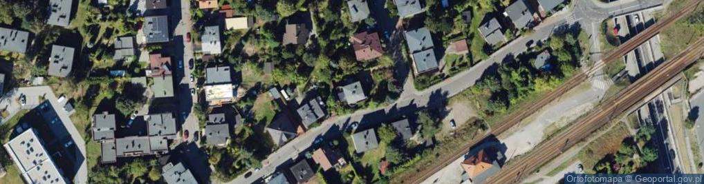 Zdjęcie satelitarne Asnyka Adama ul.