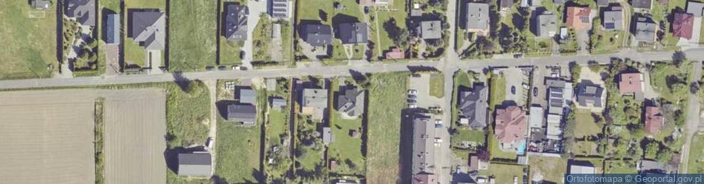 Zdjęcie satelitarne Astrów ul.