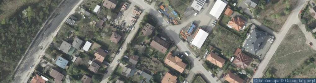 Zdjęcie satelitarne Asnyka Adama ul.