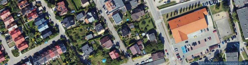 Zdjęcie satelitarne Asnyka Adama ul.
