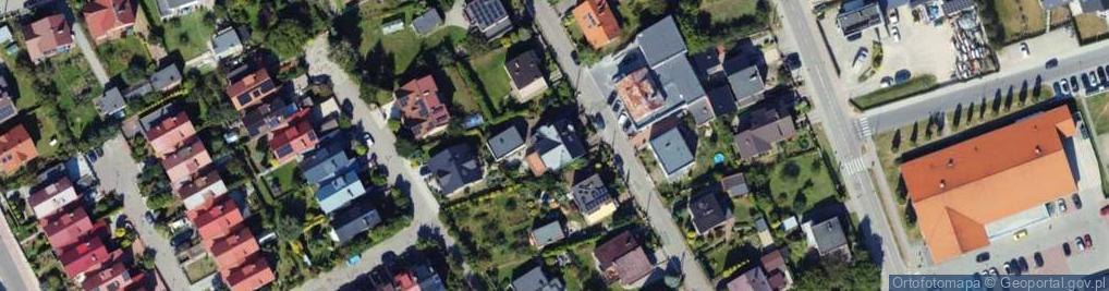 Zdjęcie satelitarne Asnyka Adama ul.