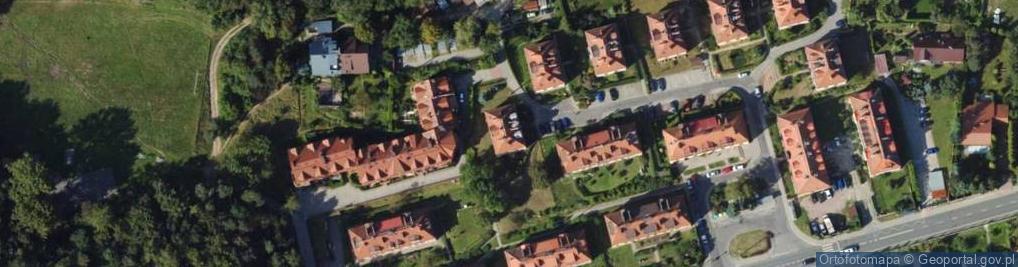 Zdjęcie satelitarne Astronautów ul.