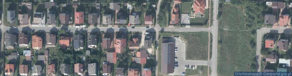 Zdjęcie satelitarne Asnyka Adama ul.
