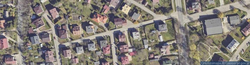 Zdjęcie satelitarne Asnyka Adama ul.