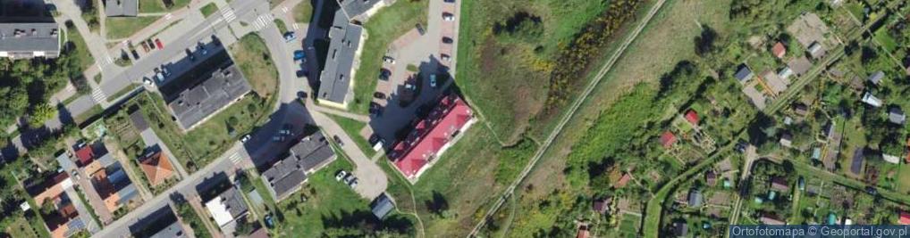 Zdjęcie satelitarne Astronomów ul.