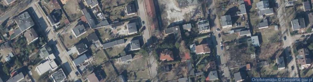 Zdjęcie satelitarne Astronomiczna ul.