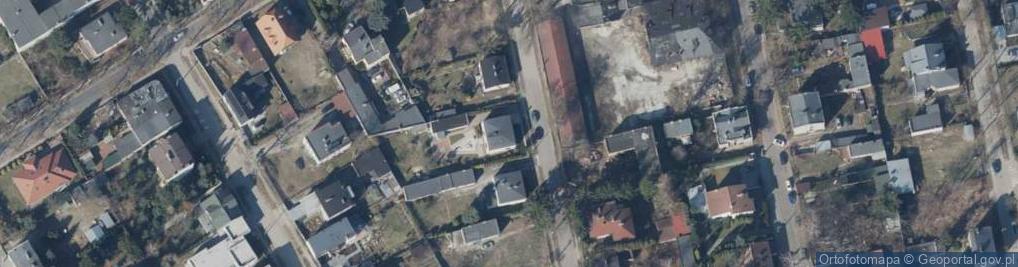 Zdjęcie satelitarne Astronomiczna ul.