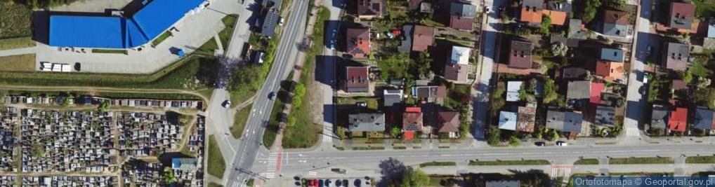 Zdjęcie satelitarne Asnyka Adama ul.