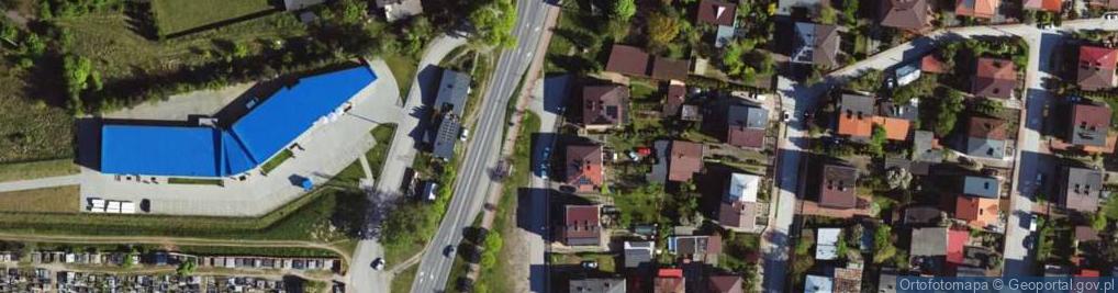 Zdjęcie satelitarne Asnyka Adama ul.