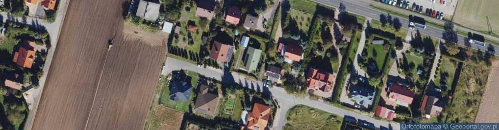 Zdjęcie satelitarne Astrowa ul.