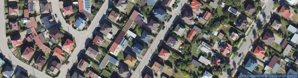 Zdjęcie satelitarne Astronomiczna ul.