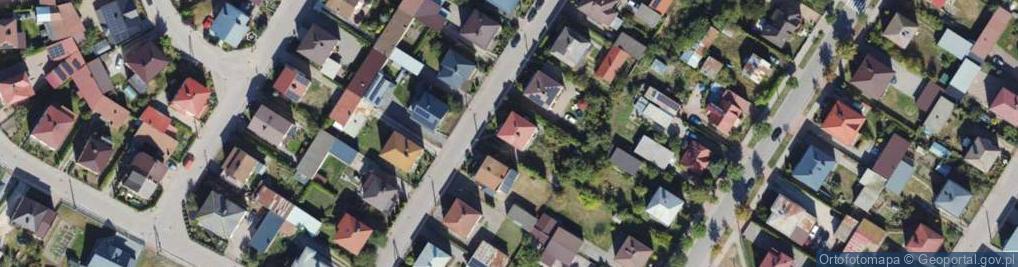 Zdjęcie satelitarne Astronomiczna ul.