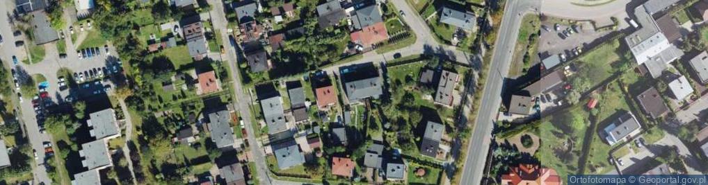 Zdjęcie satelitarne Astrów ul.