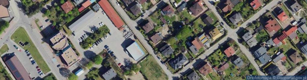 Zdjęcie satelitarne Asnyka Adama ul.