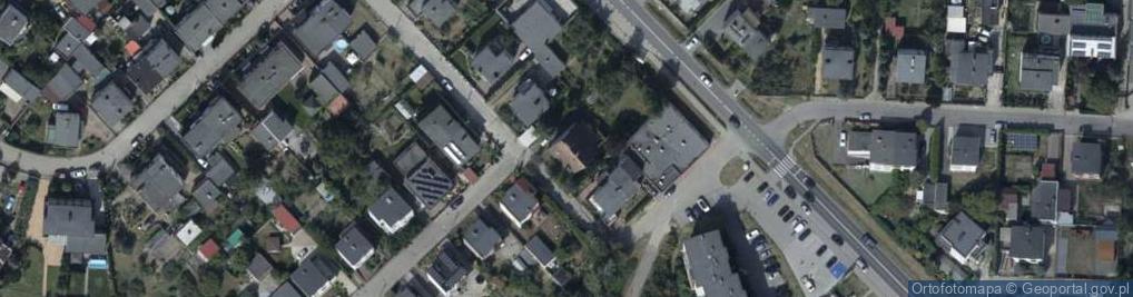 Zdjęcie satelitarne Asnyka Adama ul.