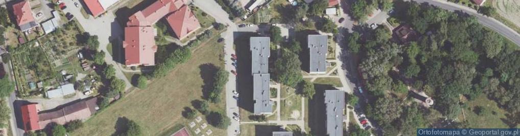 Zdjęcie satelitarne Asnyka Adama ul.
