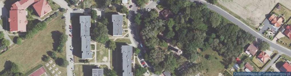 Zdjęcie satelitarne Asnyka Adama ul.