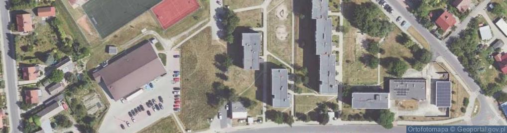 Zdjęcie satelitarne Asnyka Adama ul.