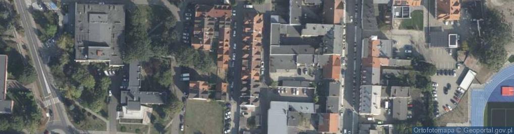 Zdjęcie satelitarne Asnyka Adama ul.