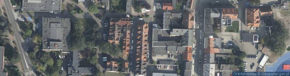 Zdjęcie satelitarne Asnyka Adama ul.