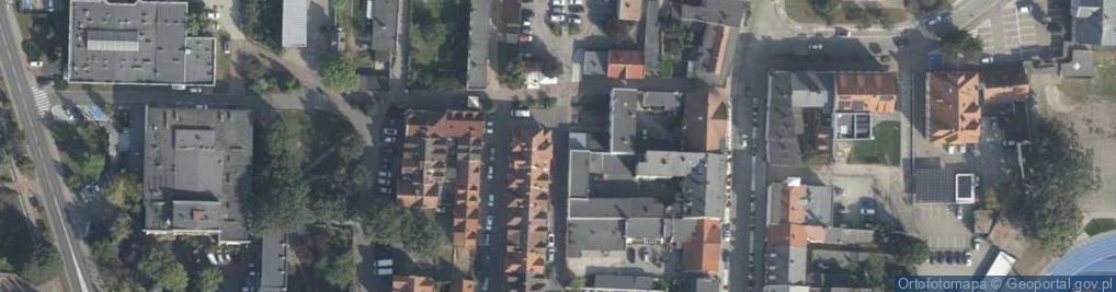 Zdjęcie satelitarne Asnyka Adama ul.