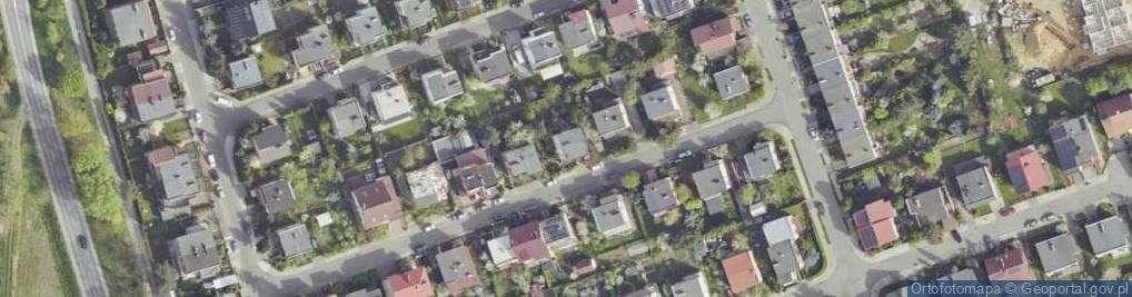 Zdjęcie satelitarne Astrów ul.
