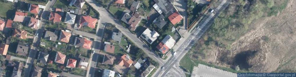 Zdjęcie satelitarne Astrów ul.