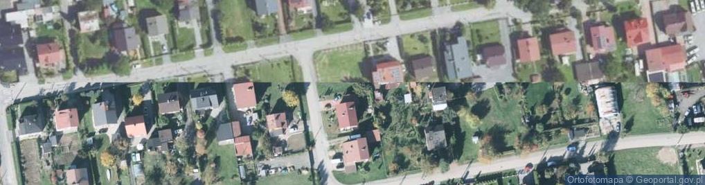 Zdjęcie satelitarne Astrów ul.