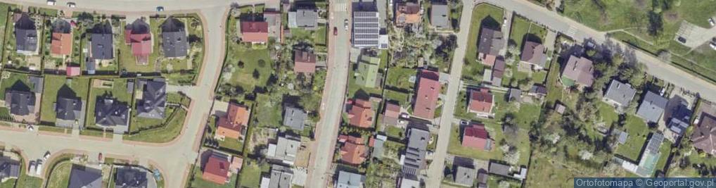 Zdjęcie satelitarne Asnyka Adama ul.