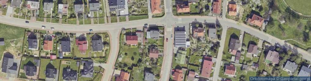 Zdjęcie satelitarne Asnyka Adama ul.