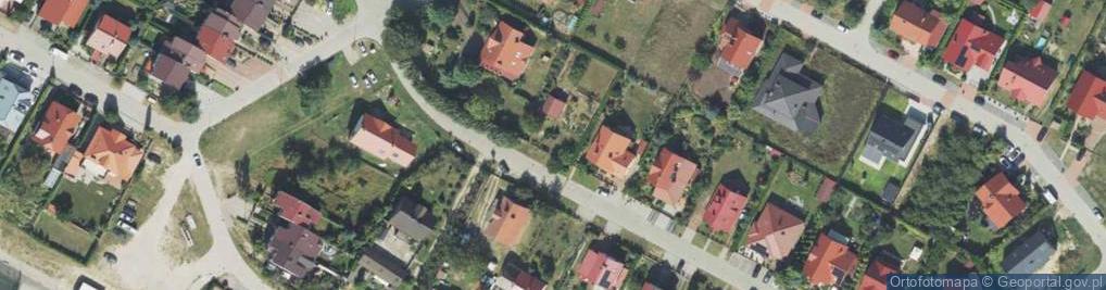 Zdjęcie satelitarne Astrowa ul.