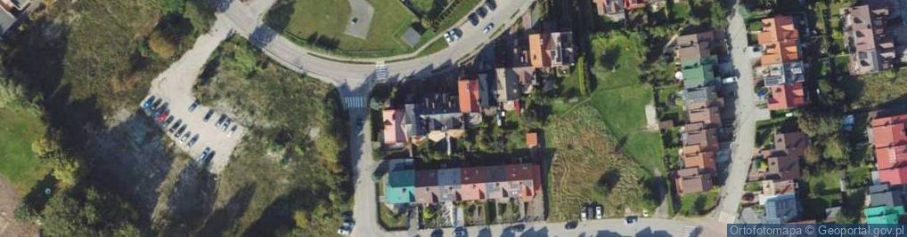 Zdjęcie satelitarne Asnyka Adama ul.