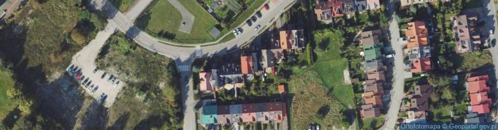 Zdjęcie satelitarne Asnyka Adama ul.