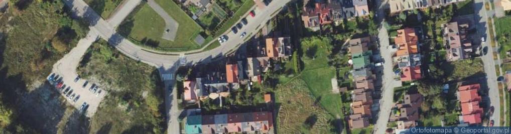 Zdjęcie satelitarne Asnyka Adama ul.