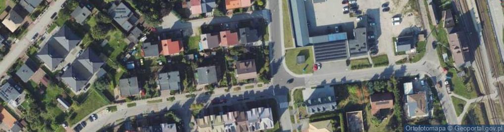 Zdjęcie satelitarne Asnyka Adama ul.