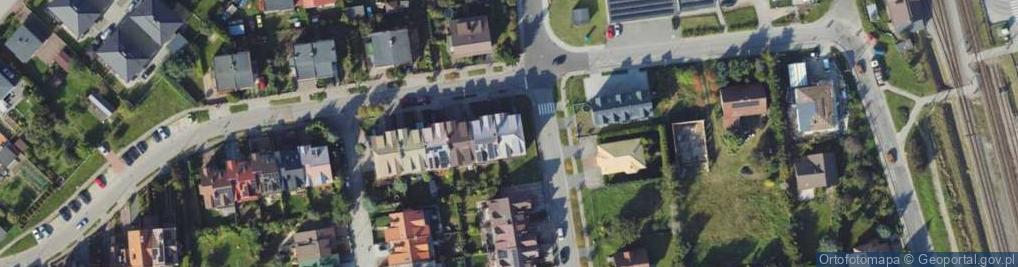Zdjęcie satelitarne Asnyka Adama ul.