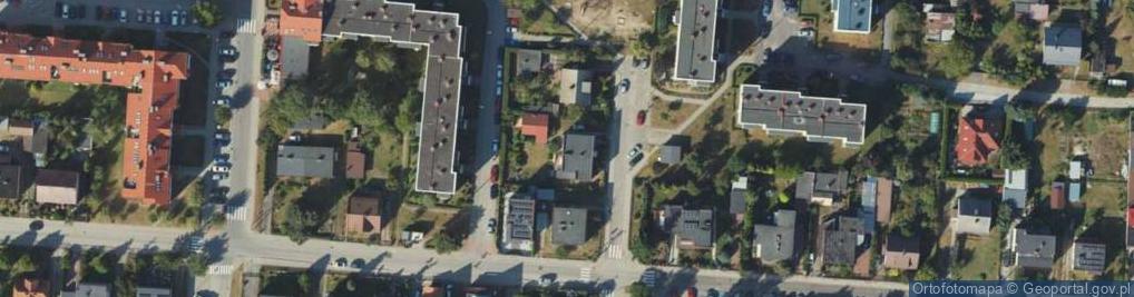 Zdjęcie satelitarne Asnyka Adama ul.