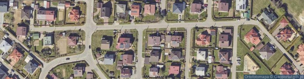 Zdjęcie satelitarne Asnyka Adama ul.