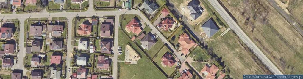 Zdjęcie satelitarne Asnyka Adama ul.