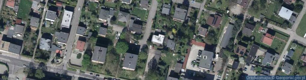 Zdjęcie satelitarne Astrów ul.