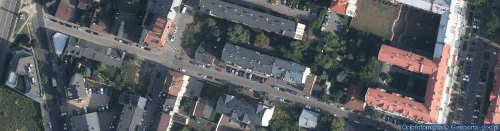 Zdjęcie satelitarne Asłanowicza Mieczysława ul.