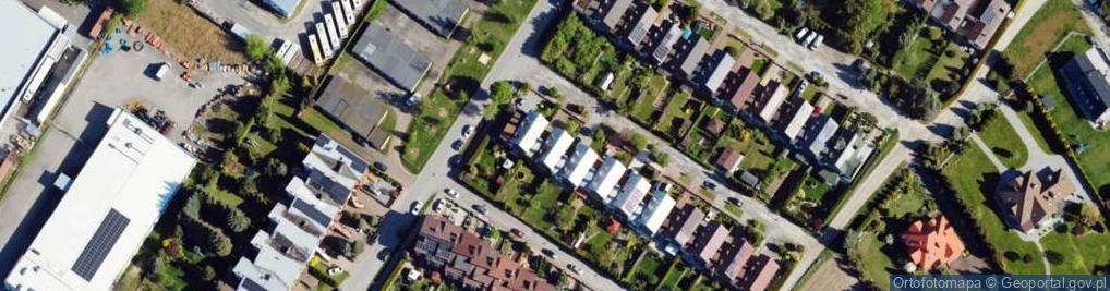 Zdjęcie satelitarne Asnyka Adama ul.