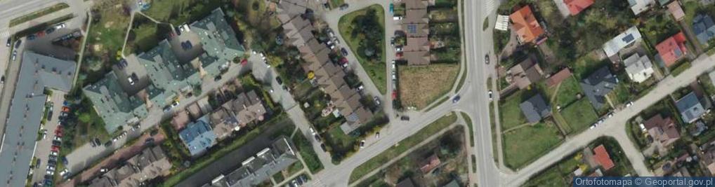 Zdjęcie satelitarne Asnyka Adama ul.